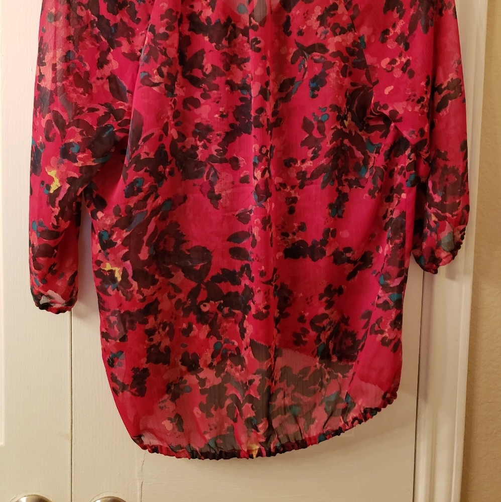 Abstract pattern Express top - Picture 3 of 5
